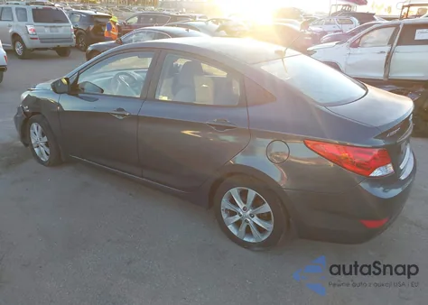 2012 Hyundai Accent Gls from USA, damaged, VIN KMHCU4AE7CU267180